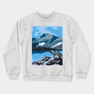 Great Basin National Park in White Pine County Nevada United States WPA Poster Art Color Crewneck Sweatshirt